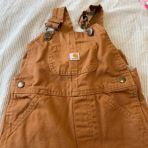 Toddlers Carhartt lined Overalls